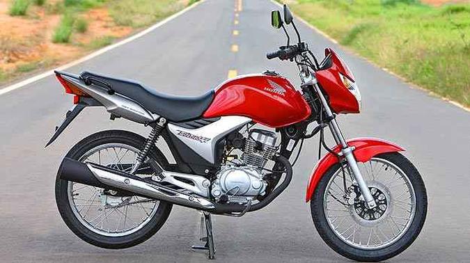 Honda CG 150 Titan - Segunda mais roubada no país(foto: Caio Mattos/Honda/Divulgação) Honda CG 150 Titan - Segunda mais roubada no país(foto: Caio Mattos/Honda/Divulgação)