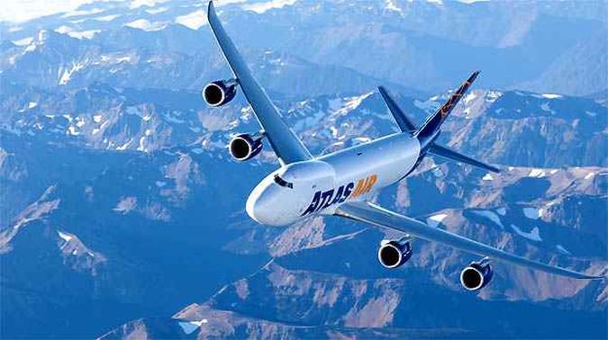 (foto: Fotos: Atlas Air/Divulgação) (foto: Fotos: Atlas Air/Divulgação)
