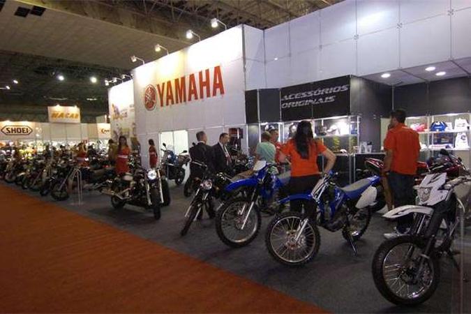 Salão das Motos de Minas será realizado de 29 de marco a 1º de abril de 2012, no Expominas no bairro Gameleira(foto: Jair Amaral/EM/D.A Press) Salão das Motos de Minas será realizado de 29 de marco a 1º de abril de 2012, no Expominas no bairro Gameleira(foto: Jair Amaral/EM/D.A Press)