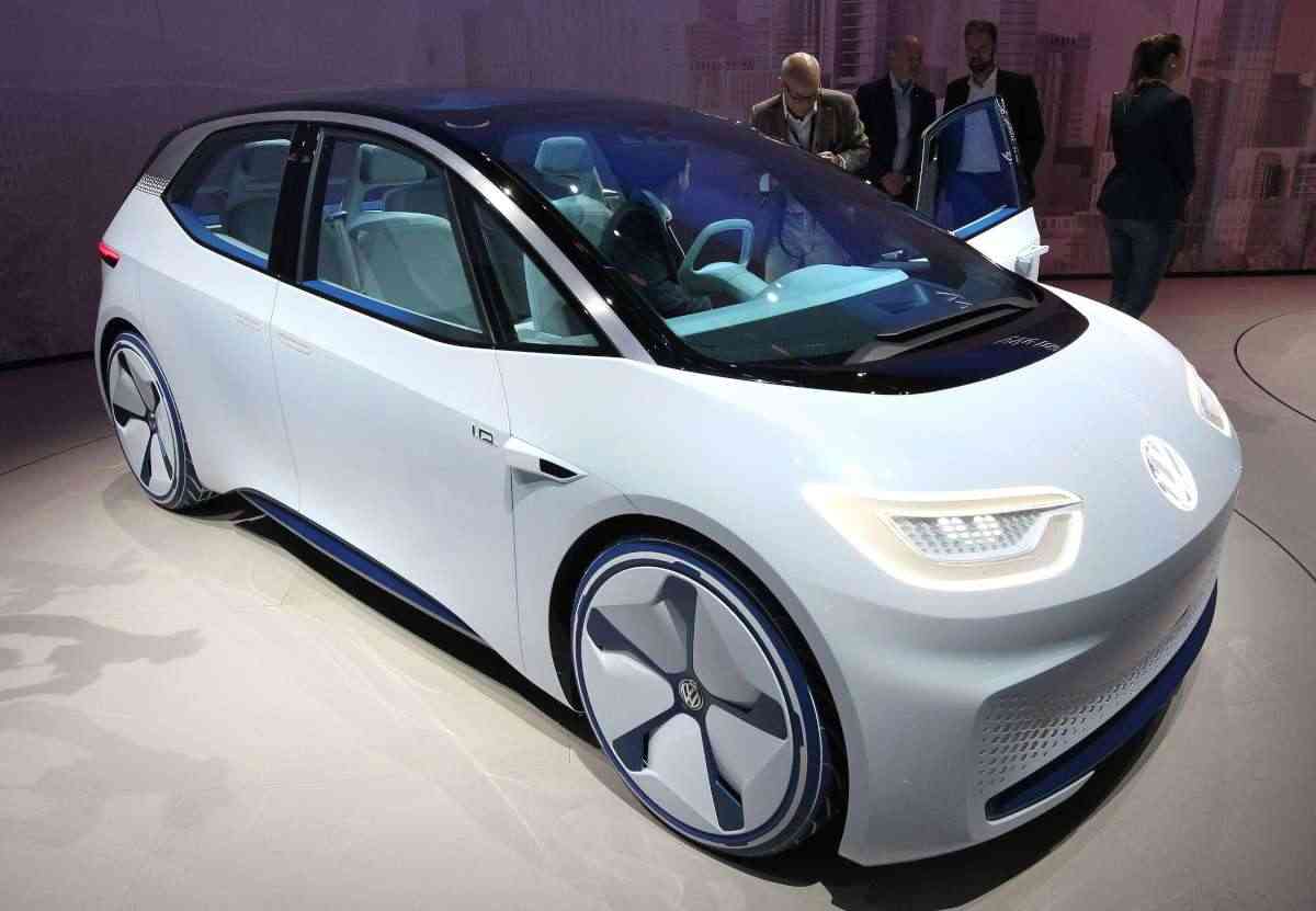 Com o I.D. Concept a VW demonstra a sua visão do futuro em relação a veículos elétricos e autônomos - Daniel Roland/AFP