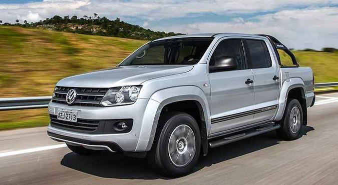 Amarok tem motor 2.0 TDI(foto: Volkswagen/Divulgação) Amarok tem motor 2.0 TDI(foto: Volkswagen/Divulgação)