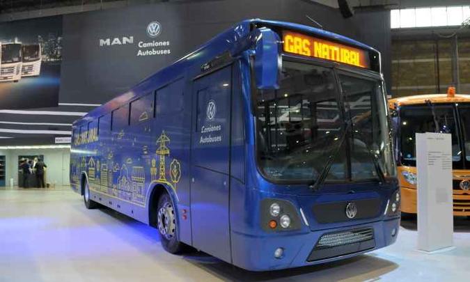 17.280 OT é o primeiro ônibus movido a gás da MAN voltado ao México(foto: Divulgação/MAN) 17.280 OT é o primeiro ônibus movido a gás da MAN voltado ao México(foto: Divulgação/MAN)