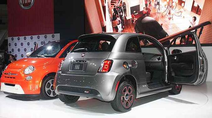 Fiat 500e(foto: Marcello Oliveira/EM/D.A Press) Fiat 500e(foto: Marcello Oliveira/EM/D.A Press)