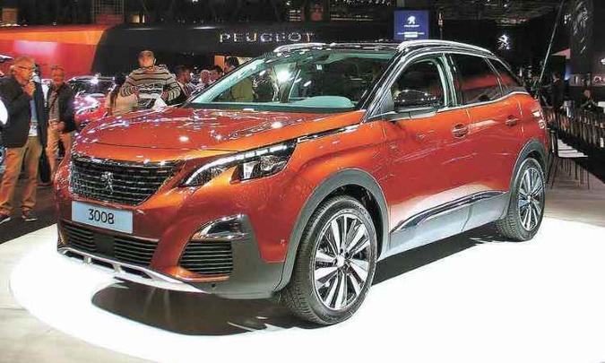 Novo Peugeot 3008(foto: Enio Greco/EM/D.A. Press) Novo Peugeot 3008(foto: Enio Greco/EM/D.A. Press)
