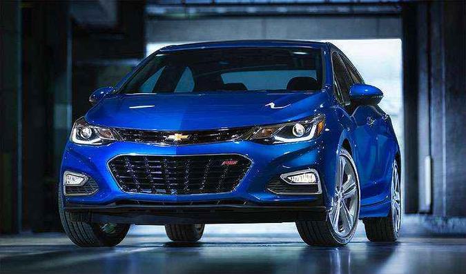 Novo Cruze tem linhas inspiradas nos modelos maiores nos Estados Unidos, como Malibu e Impala(foto: Chevrolet/Divulgação) Novo Cruze tem linhas inspiradas nos modelos maiores nos Estados Unidos, como Malibu e Impala(foto: Chevrolet/Divulgação)