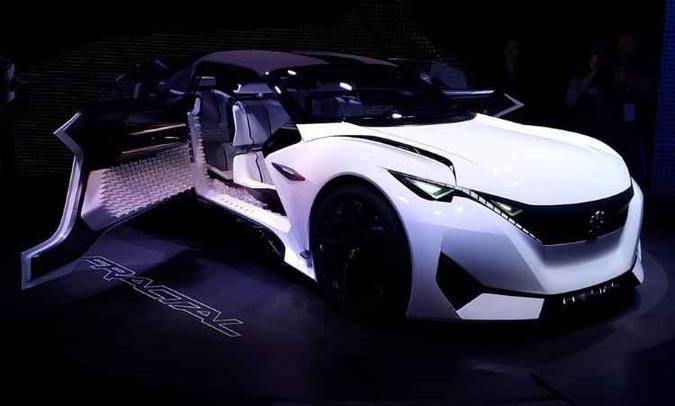 Peugeot Fractal Concept(foto: Pedro Cerqueira/EM/D.A Press) Peugeot Fractal Concept(foto: Pedro Cerqueira/EM/D.A Press)