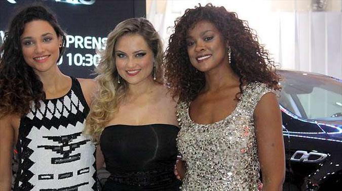 Débora Nascimento, Hellen Roche e Cris Viana (foto: Marcello Oliveira/EM/D.A PRESS) Débora Nascimento, Hellen Roche e Cris Viana (foto: Marcello Oliveira/EM/D.A PRESS)