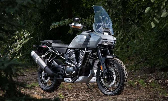 A aventureira Pan América tem motor V2 arrefecido a líquido(foto: Harley-Davidson/Divulgação) A aventureira Pan América tem motor V2 arrefecido a líquido(foto: Harley-Davidson/Divulgação)