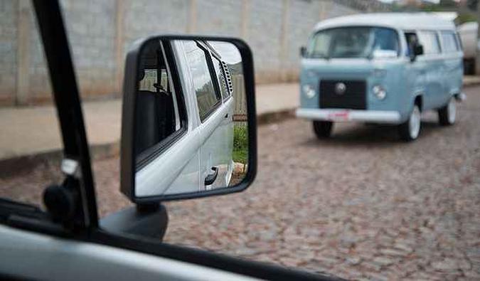 A avó pelo retrovisor(foto: Thiago Ventura/EM/D.A Press) A avó pelo retrovisor(foto: Thiago Ventura/EM/D.A Press)