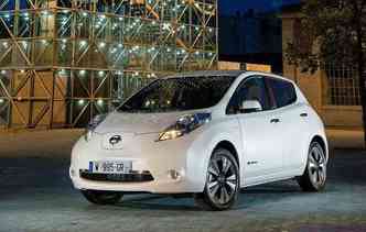 Nissan Leaf  sucesso de vendas na categoria dos eltricos (foto: Net Car Show / Divulgao)
