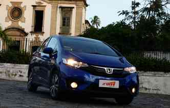 Honda Fit comemorou 15 anos de mercado brasileiro com 454 mil unidades vendidas. Foto: Joo Velozo / Esp. DP