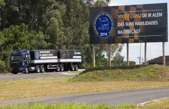 Melhor motorista receberá R$ 40 mil em prêmios(foto: scania/divulgacao) Melhor motorista receberá R$ 40 mil em prêmios(foto: scania/divulgacao)