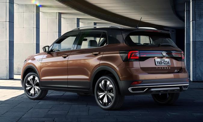 Com volume de 373 litros, espaço do porta-malas é insuficiente para um SUV(foto: Volkswagen/Divulgação) Com volume de 373 litros, espaço do porta-malas é insuficiente para um SUV(foto: Volkswagen/Divulgação)