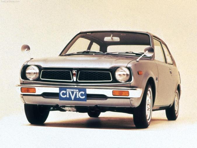 Primeira geração (1972 a 1979)Honda/Divulgação Primeira geração (1972 a 1979)Honda/Divulgação