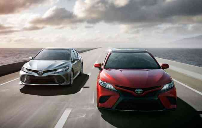 Modelos produzidos nos Estados Unidos e no Canad recebero o sistema(foto: Toyota/Divulgao)
