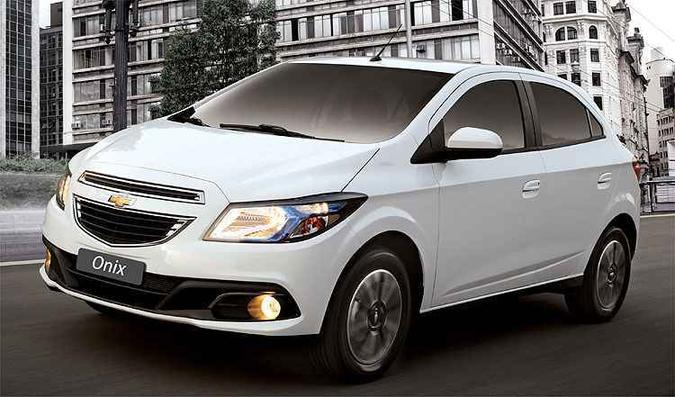 CHEVROLET ONIX - Pernambuco, São Paulo e Rio Grande do Sul(foto: GM/Divulgação) CHEVROLET ONIX - Pernambuco, São Paulo e Rio Grande do Sul(foto: GM/Divulgação)