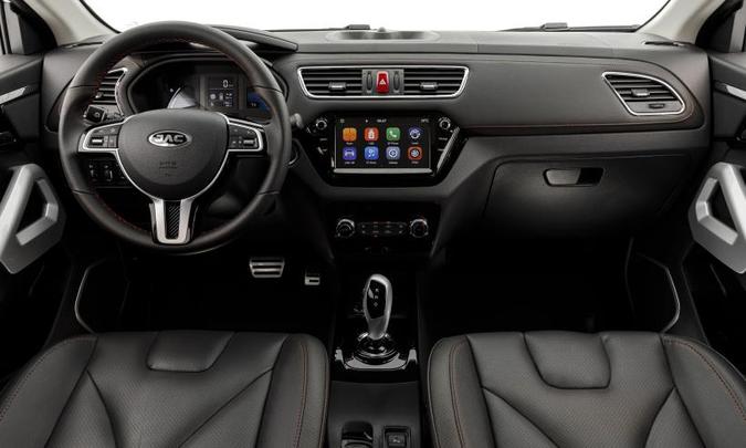 Interior do JAC iEV 40(foto: JAC/Divulgação) Interior do JAC iEV 40(foto: JAC/Divulgação)
