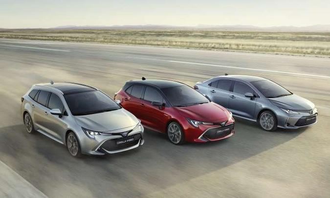 Família Corolla é formada por perua, hatch e sedã(foto: Toyota/Divulgação) Família Corolla é formada por perua, hatch e sedã(foto: Toyota/Divulgação)