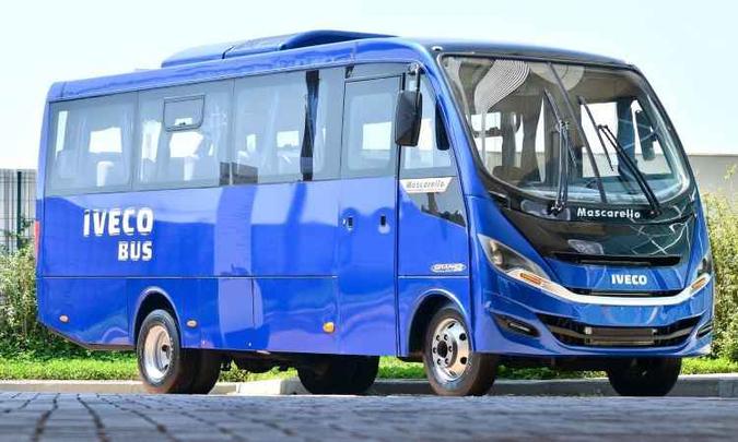 Micro WayClass foi o primeiro produto desenvolvido em parceria com a Mascarello(foto: Iveco/Divulgação) Micro WayClass foi o primeiro produto desenvolvido em parceria com a Mascarello(foto: Iveco/Divulgação)