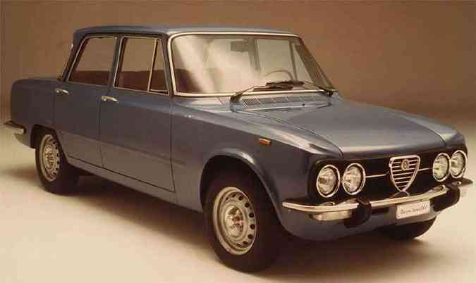 Verso original do Giulia foi fabricada entre 1962 e 1978(foto: Alfa Romeo/Divulgao)