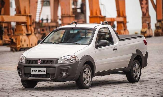 A verso de entrada Strada Hard Working deixou de ser produzida no incio de janeiro(foto: Fiat/Divulgao)