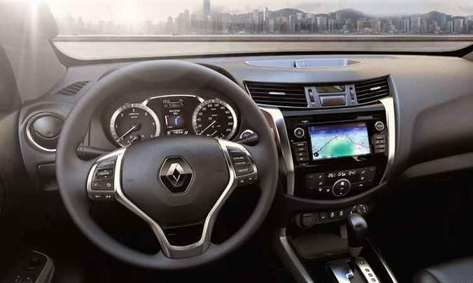 A transmissão tem opção de câmbio manual de seis marchas ou automático de sete velocidades(foto: Renault/Divulgação) A transmissão tem opção de câmbio manual de seis marchas ou automático de sete velocidades(foto: Renault/Divulgação)