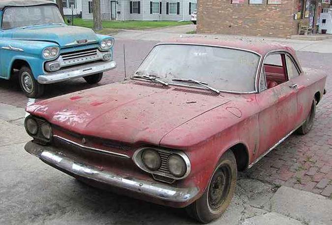 Chevrolet Corvair Monza Coupe 1963: vendido por US$42 mil(foto: VanDerBrink Auctions/Divulgação) Chevrolet Corvair Monza Coupe 1963: vendido por US$42 mil(foto: VanDerBrink Auctions/Divulgação)