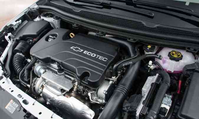 90% do torque do motor Ecotec 1.4 turbo j est disponvel com 1.500rpm(foto: Chevrolet/Divulgao)