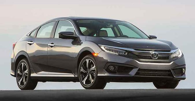 Civic sedã agora tem visual fastback(foto: Honda/Divulgação) Civic sedã agora tem visual fastback(foto: Honda/Divulgação)