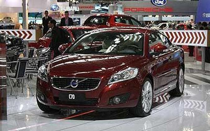 Volvo C70 � uma das surpresas do Sal�o e S�o Paulo (foto: Marcello Oliveira/EM/D.A Press)