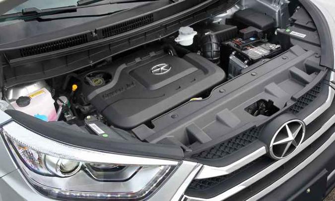 Motor 1.5 16v VVT é o mesmo do J3S e J3S Turin(foto: Divulgação/JAC) Motor 1.5 16v VVT é o mesmo do J3S e J3S Turin(foto: Divulgação/JAC)