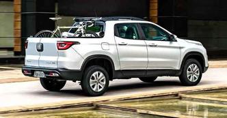 Fiat Toro tem capacidade para até uma tonelada, passageiros e carga, na versão a diesel(foto: Studio Cerri/Fiat/divulgação) Fiat Toro tem capacidade para até uma tonelada, passageiros e carga, na versão a diesel(foto: Studio Cerri/Fiat/divulgação)