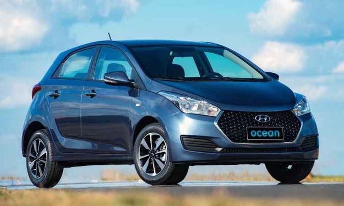 Hyundai HB20 hatch Ocean(foto: Hyundai/Divulgação) Hyundai HB20 hatch Ocean(foto: Hyundai/Divulgação)