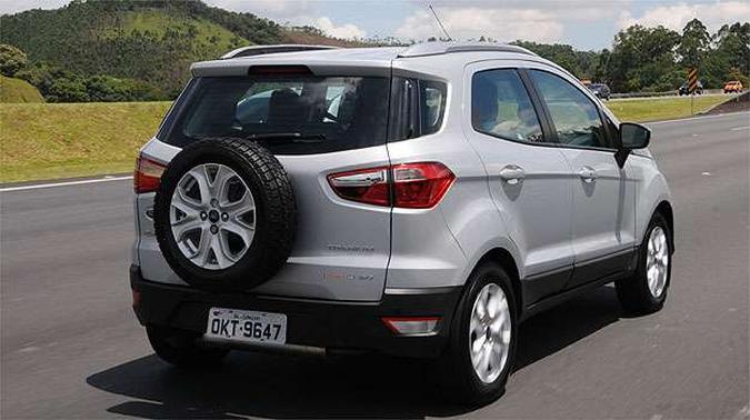 Pausa para reparar nesse estepe traseiro: só o Eco tem!(foto: Ford/Divulgação) Pausa para reparar nesse estepe traseiro: só o Eco tem!(foto: Ford/Divulgação)