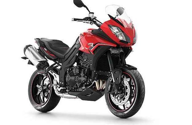 O modelo Tiger Sport tem vocação mais esportiva e estradeira(foto: Triumph/Divulgação) O modelo Tiger Sport tem vocação mais esportiva e estradeira(foto: Triumph/Divulgação)