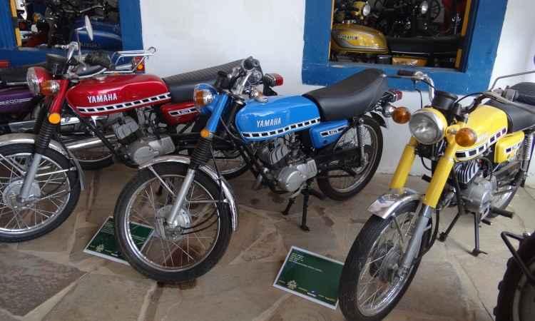Téo Mascarenhas/EM/D.A Press Ala das Yamaha RD 50 e 75, de 1975 em diante, as japonesas pioneiras no Brasil - Téo Mascarenhas/EM/D.A Press