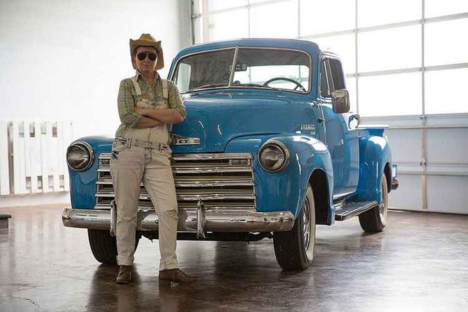 Lyft também oferece caronas em carros antigos, como essa picape 1951(foto: Lyft/Divulgação) Lyft também oferece caronas em carros antigos, como essa picape 1951(foto: Lyft/Divulgação)