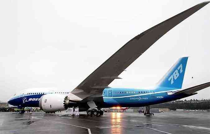Aps atrasos, Boeing promete comear entrega do 787 ainda este ano(foto: AFP)
