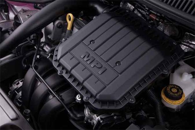 O EA211, desenvolvido e produzido na fábrica da VW em São Carlos, é construído com materiais mais leves, resultando em uma redução de peso de 24 quilos(foto: Ricardio Hirae/Volkswagen/Divulgação) O EA211, desenvolvido e produzido na fábrica da VW em São Carlos, é construído com materiais mais leves, resultando em uma redução de peso de 24 quilos(foto: Ricardio Hirae/Volkswagen/Divulgação)