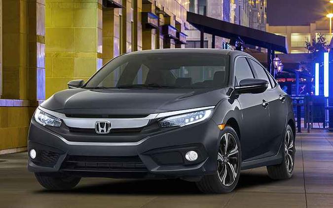 Versão topo de linha terá faróis de LED. Luzes e lanternas são de série com essa tecnologia(foto: Honda/Divulgação) Versão topo de linha terá faróis de LED. Luzes e lanternas são de série com essa tecnologia(foto: Honda/Divulgação)