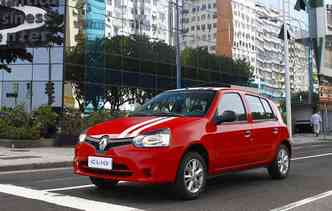 Renault Clio  o mais barato do Brasil(foto: Luiz Costa / La Imagem)