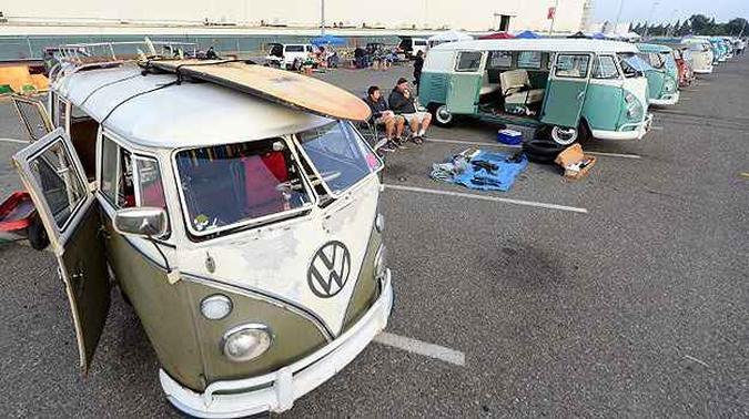 California, EUA: cenário típico de uma Kombi surfista(foto: AFP PHOTO/Frederic J. BROWN) California, EUA: cenário típico de uma Kombi surfista(foto: AFP PHOTO/Frederic J. BROWN)