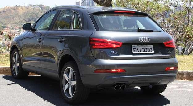 Marlos Ney Vidal/EM/D.A Press Audi Q3 2.0: Também entra na lista dos atrativos do utilitário o conjunto motor/transmissão - Marlos Ney Vidal/EM/D.A Press