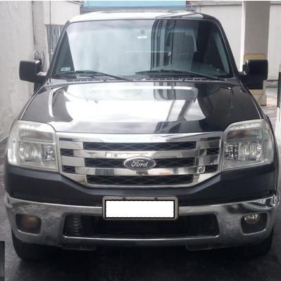 Frente com para-choque cromado