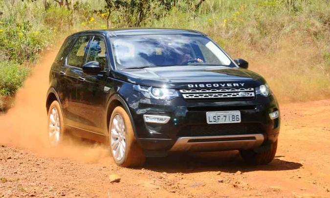 Land Rover Discovery Sport(foto: Euler Júnior/EM/D.A Press) Land Rover Discovery Sport(foto: Euler Júnior/EM/D.A Press)