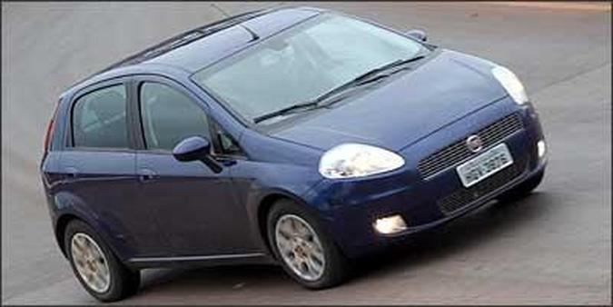 Hatch Fiat Punto tem ampla lista de itens de s�rie e opcionais(foto: Marlos Ney Vidal/EM/D.A Press - 13/9/07 )