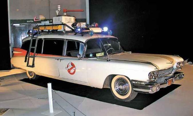 O Cadillac Miller 1959, sempre à caça de fantasmas(foto: Enio Greco/EM/D.A Press) O Cadillac Miller 1959, sempre à caça de fantasmas(foto: Enio Greco/EM/D.A Press)