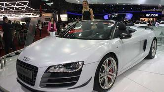 R8 GT Spyder: R$ 1,2 mihão para ir aos 100 km/h em 3,8 segundos (foto: Marcello Oliveira/EM/D.A PRESS ) R8 GT Spyder: R$ 1,2 mihão para ir aos 100 km/h em 3,8 segundos (foto: Marcello Oliveira/EM/D.A PRESS )