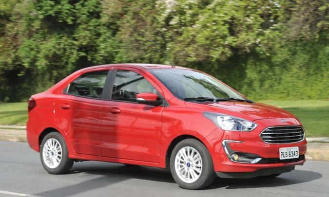 A liderança no segmento dos sedãs pequenos está com o Ford Ka Sedan, com 11.183 unidades emplacadas no acumulado do ano(foto: Juarez Rodrigues/EM/D.A Press) A liderança no segmento dos sedãs pequenos está com o Ford Ka Sedan, com 11.183 unidades emplacadas no acumulado do ano(foto: Juarez Rodrigues/EM/D.A Press)