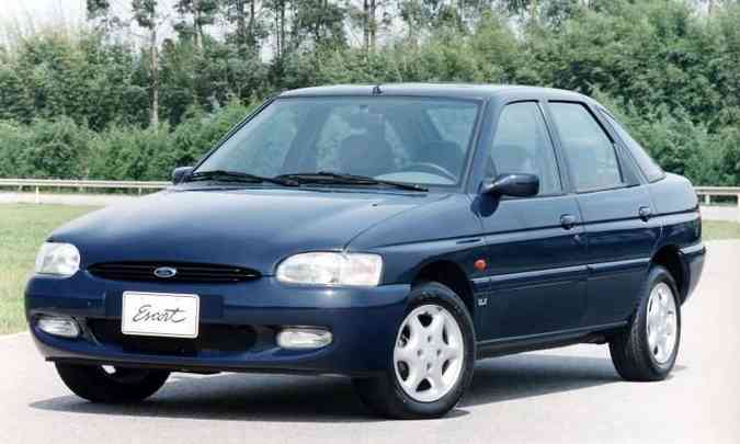 Em 1996, modelo passou a ser fabricado na Argentina e ganhou uma reestilizao(foto: Ford/Divulgao)